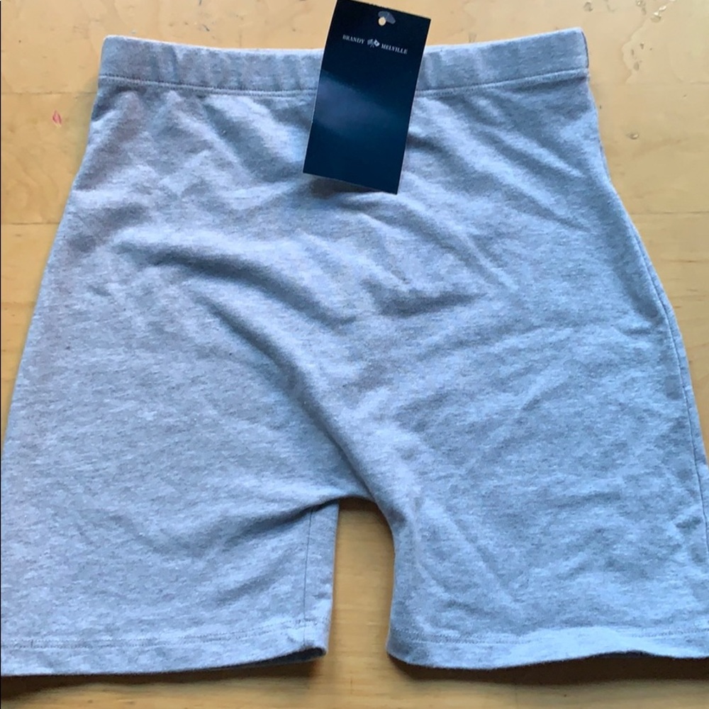TAG STILL ON brandy melville biker shorts